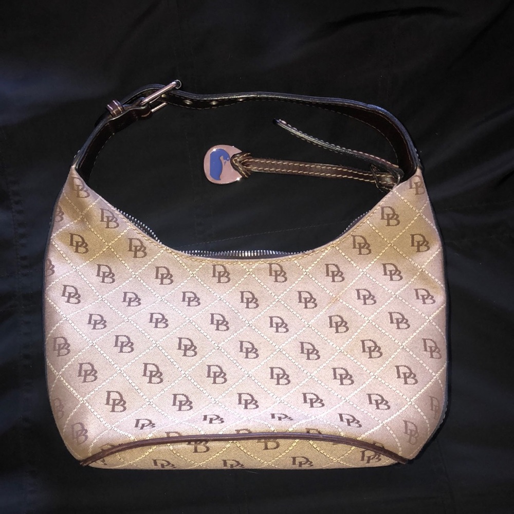 Dooney & Bourke Signature Monogram Db Shoulder Bag - image 6